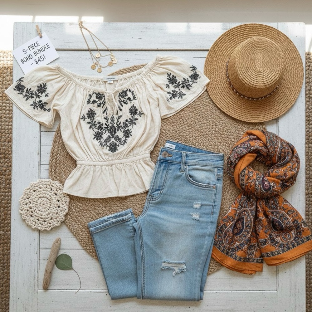 Mystery Boho 5 Piece Bundle